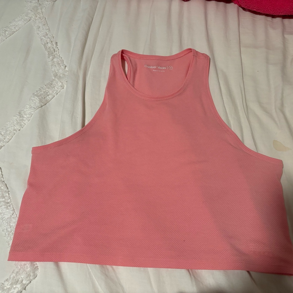 outdoor voices FastTrack mesh tank